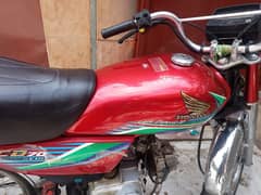 Honda CD 70 for sale 10 by 10 condition