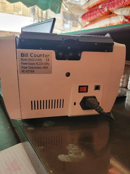 cash counting machine 5800d uv/mg 3