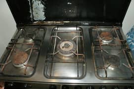 cooking Range with gas stove and oven
