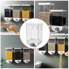 1.5Kg 1500ML Self Adhesive Cereal Dispens (Mix/Random color)