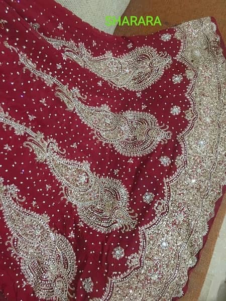 Indian style sharara for Bride 4