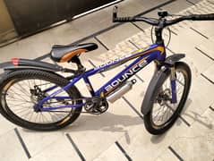 Mountain bicycle with pump for kids 10+ years
