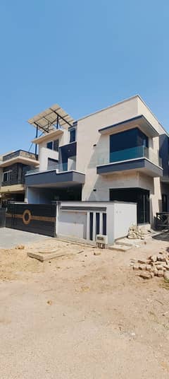 2100 Sq Ft Short Corner Double Unit Brand New House. Available For Sale In Margalla View Co-Operative Housing Society. MVCHS D-17 Block D Islamabad.