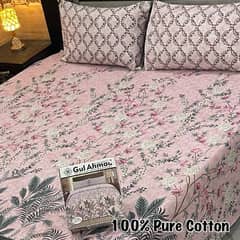 Pure cotton bed sheets for sale rupees 2050/=