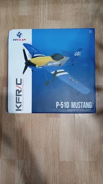 P51 Mustang 3CH Foam Airplane Remote Control Fighter 420mm Fixed Wing 2