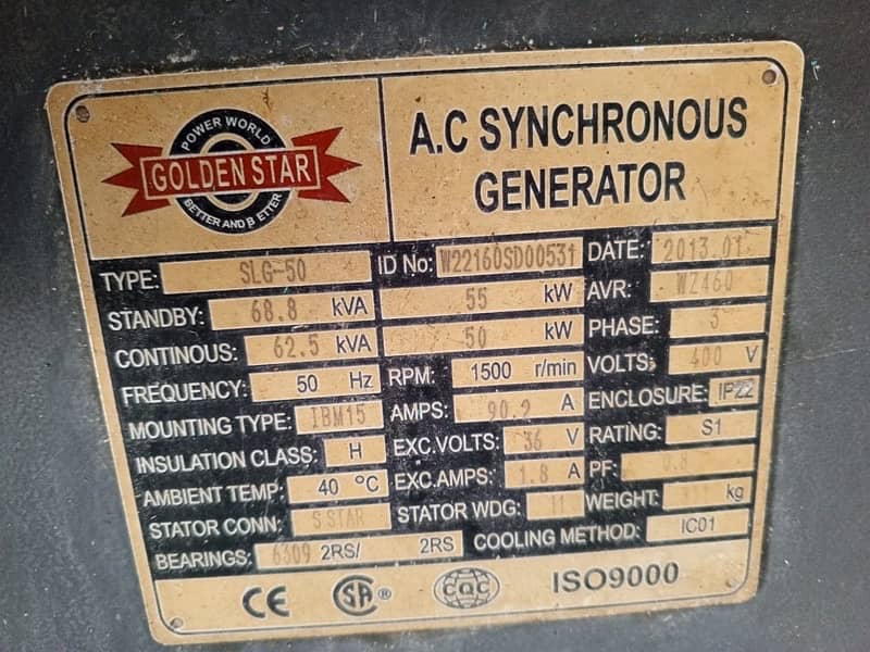 50 Kva Generator For sale 3