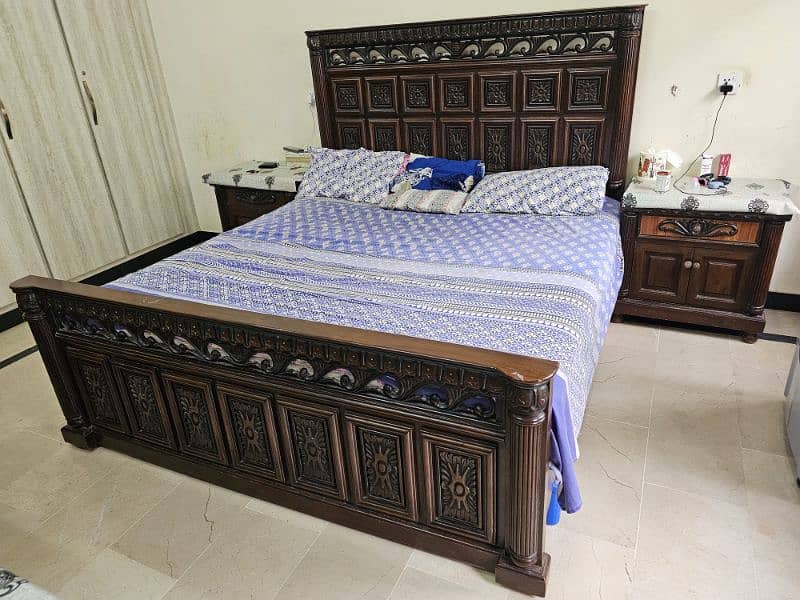double bed in good condition for sale 0