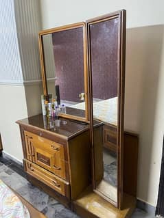 cupboard and dressing table