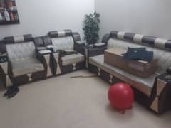 sofa set (with 3 tables)
