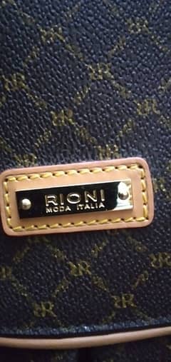 RIONI patti Ruched Satche Bag