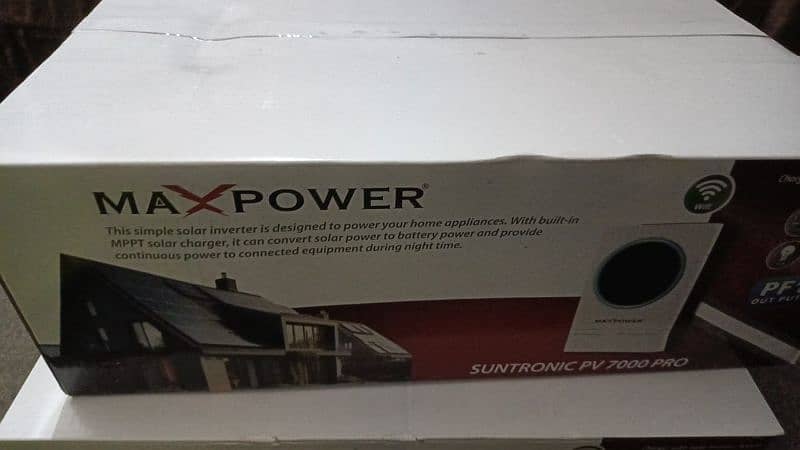 Max power 6 kilowatt solar inverter santronic PV 7000 box pack 4