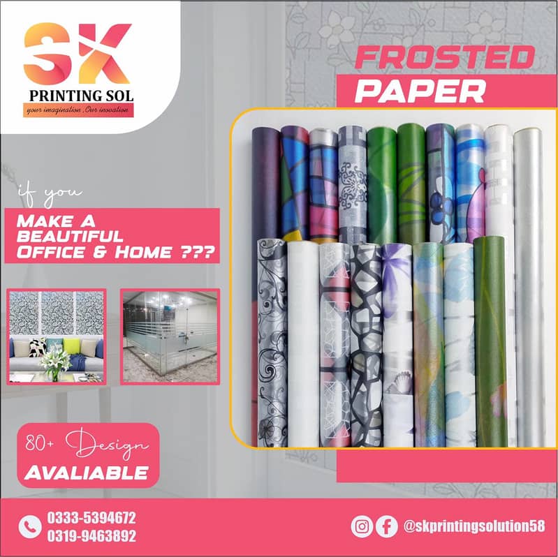 wallpaper &Frosted paper AVALIBLE 1