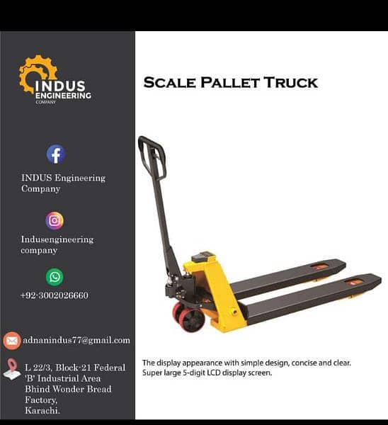 Scale Pallet Truck/Hand Lifter/weighing scale/pallet Lifter/jack troli 0