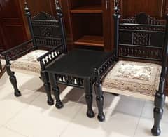 Sindhi Chairs with table