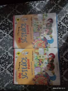 an 4 class used book of oxford company one reading book one work book