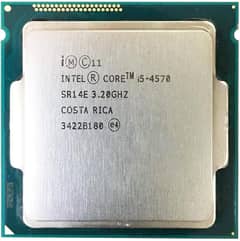 Intel core i5 4th gen processor (pc,processor. cpu)