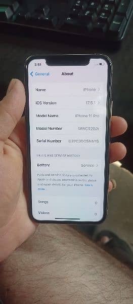I phone 11 pro PTA Approved 8