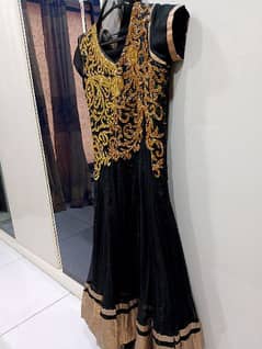 Black frok net fabric Condition like new 100% gurantee