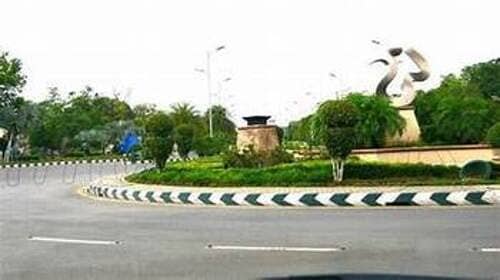 2 Kanal Residential Plot For Sale In Sukh Chain Gardens - Block F Canal Road Lahore 3