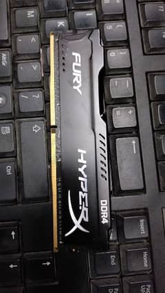 RAM 8 GB DDR4 KINGSTON HYOER X FURY GANING