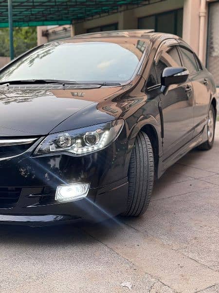 civic 2007 body kit of fiber 1