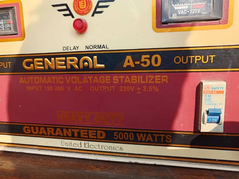 Genuine General 5000 Watt Stabilizer pure Cooper wanding 4