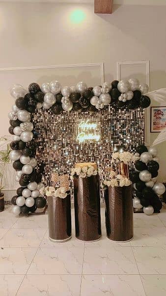 Birthday, Balloon Decor, Light Decor, Msehri, dj Sound, Jumping Castle 2