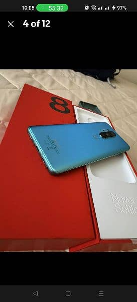 I AM SELLING MY ONEPLUS 8PRO 8/256 NON PTA WITH BOX AND CHARGER 3