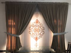 Luxery Curtain with Blinds