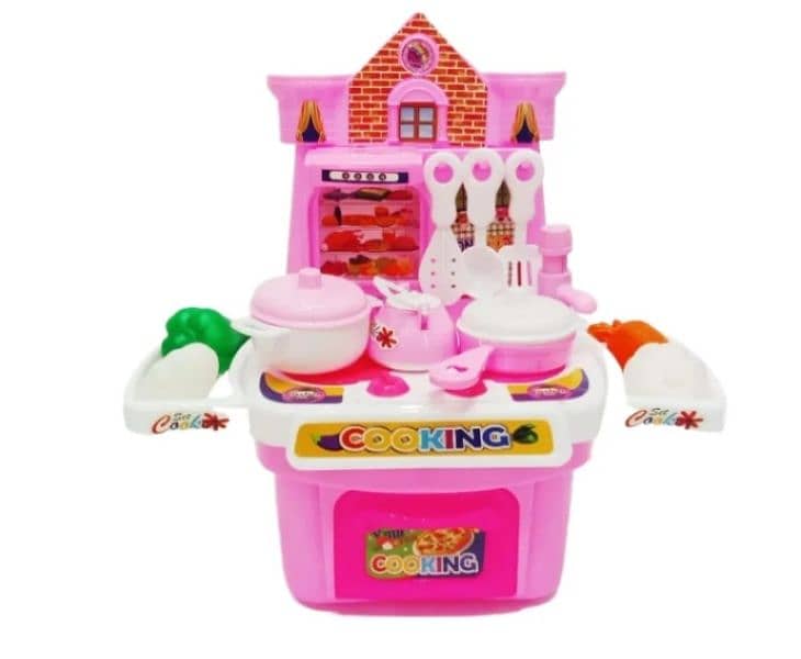 KITCHEN SET FOR KIDS WITH WASHING SINK BEST QUALITY NEW 2