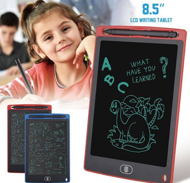 MULTI COLOR WRITING TABLET FOR KIDS 8.5" 0