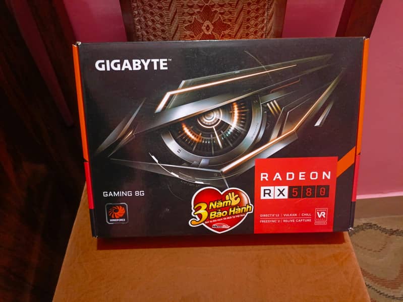 AMD RX 580 GIGABYTE 2