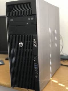 HP Z620 WORKSTATION WITH 2x PROCESSOR