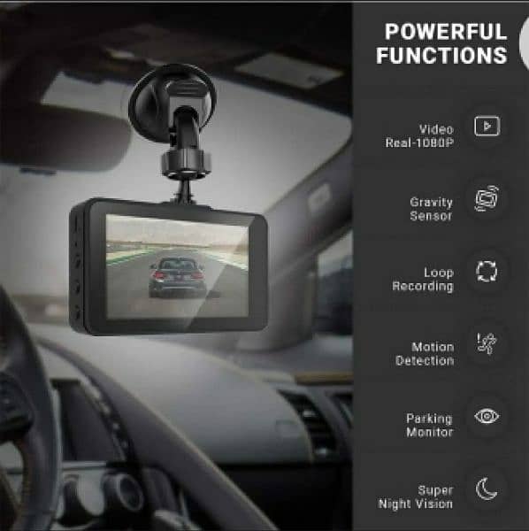 IIWEY Dash Cam – Front and Rear Camera,1080P with 32GB SD Card 2