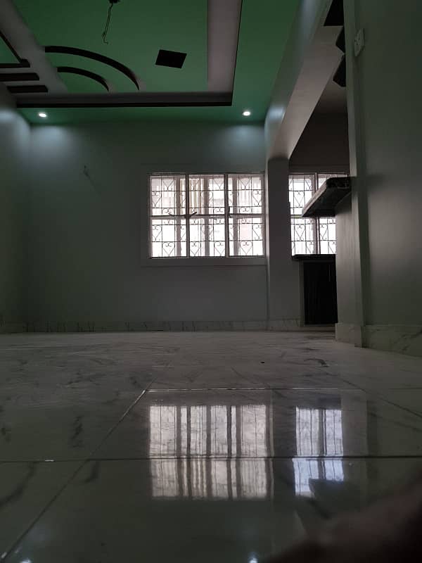 3 Bed Flat Drawing Dinning Flat In Boundary Wall Project Near Maskan Chorangi 0