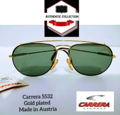 Gold Plated Moschino by Persol AO Carrera Hilton Police Dior Ray Ban