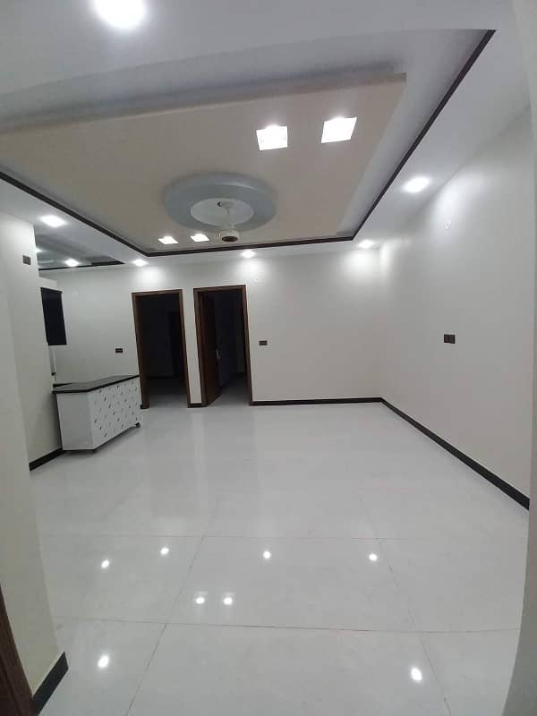 Fully Well Maintained Brand New Portion For Rent At PECHS BLOCK-2 5