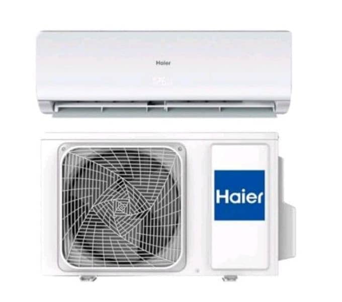 HAIER 1.5 TON SPLIT AC NEW ALMOST 0