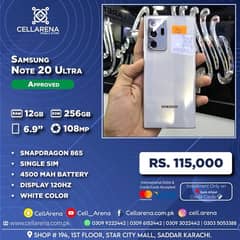 Samsung Note 20 Ultra Approved Cellarena