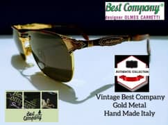 Gold Plated Carrera Persol Ray Ban Versace Hilton Police Zeiss Safilo