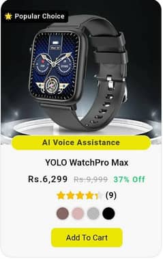 yolo smart watches available