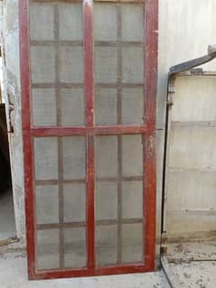 Net wooden door