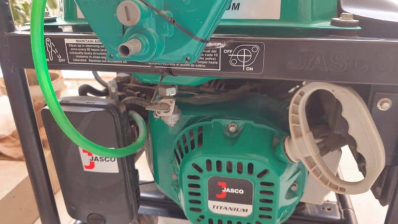 Jasco 3.5 KVa Generator Petrol/Gas - Just Like New 0