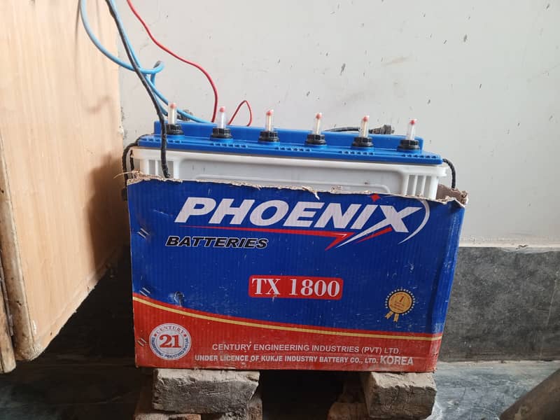 Battery Model  Phoenix TX 1800 Tall Tubular 1