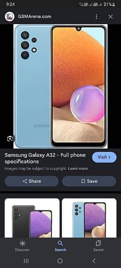 Samsung a32 ha all OK ha 6gb Ram or 128gb memory ha
