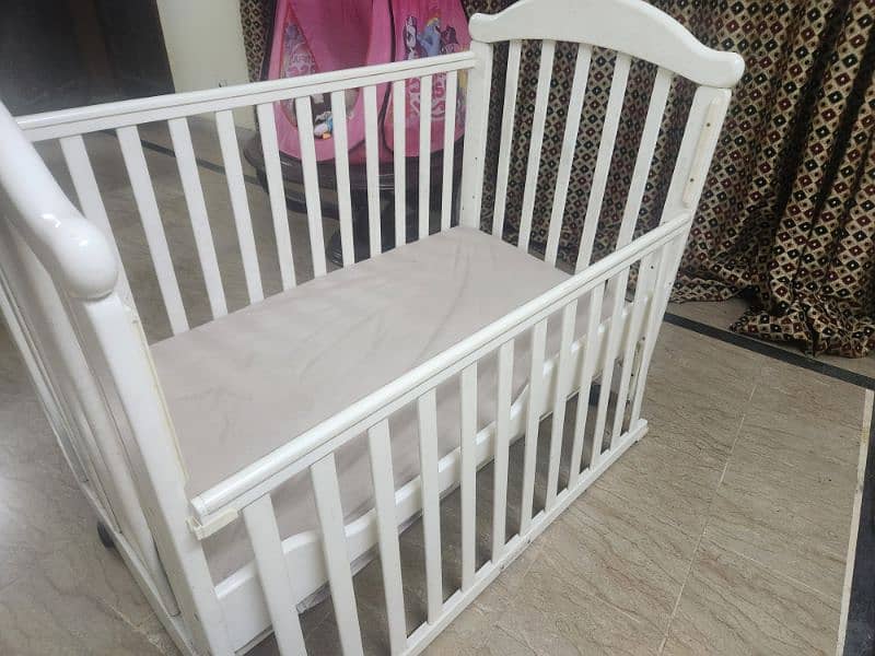 baby cot branded for urgent sale. 10/10 condition. 1