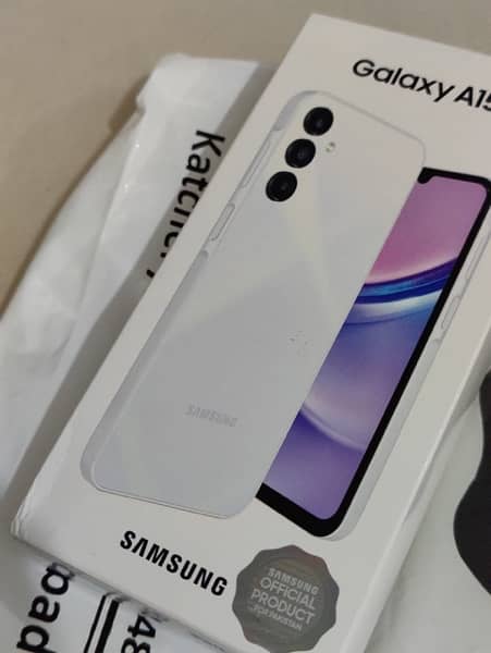 samsung A 15 new with box pack 10