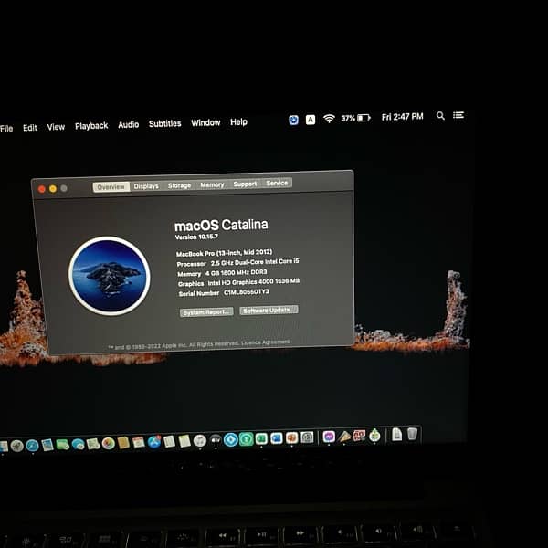 MacBook Pro (13inch mid 2012) 8