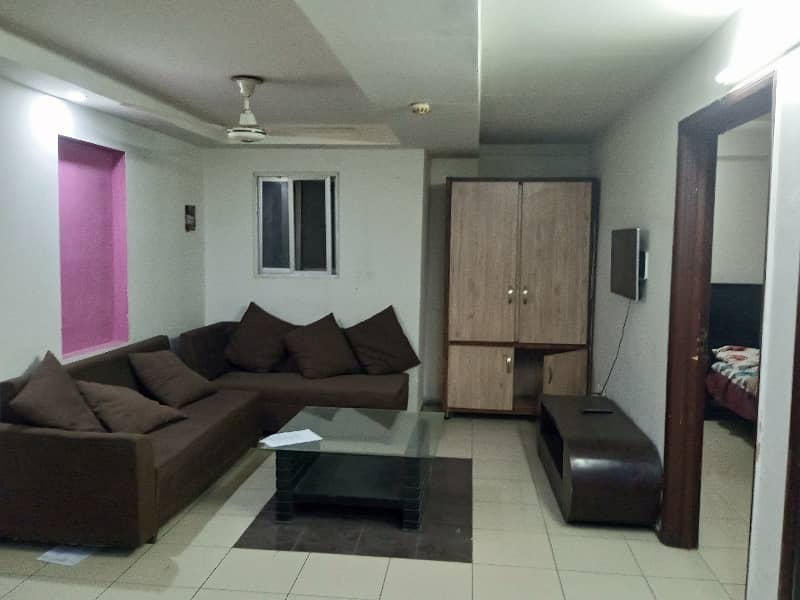 2 Bed Fully Furnished Flat For Rent In Qj Heights, Bahria Town Phase 1 9