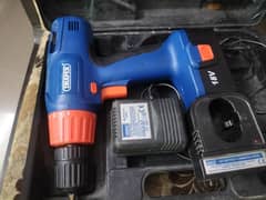 DRAPER MADE IN UK CORDLESS DRILL MACHINE